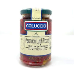 Coluccio Hot Long Chili Peppers, 9.52 Oz | 270g