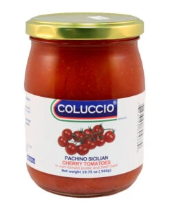 Coluccio Pachino Sicilian Cherry Tomatoes, 19.75 Oz Glass Jar