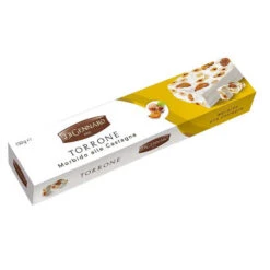 DiGennaro Torrone Soft Marron Glaces, Chestnut, Soft Nougat, 150g