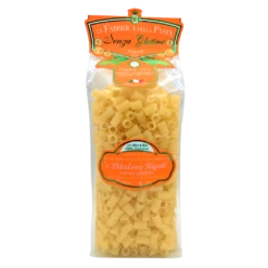 La Fabbrica Della Pasta Gluten Free Ditaloni Rigati, #123GF, 17.6 Oz | 500g -Piccolos Gastronomias DitaloniRigatiSenzaGlutine