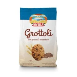 Divella Grottoli Chocolate Chip Cookies, 14 Oz | 400 G