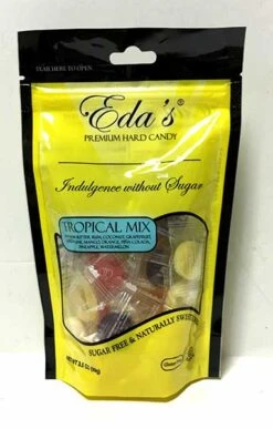 Eda's Sugar Free Tropical Mix Candy, 3.5 Oz (99g)
