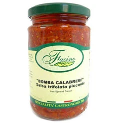 Facino Bomba Calabrese, Hot Spread Sauce, 10.23 Oz
