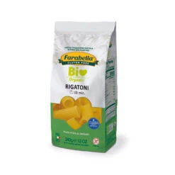 Farabella Organic Gluten Free Rigatoni Pasta, 12 Oz | 340g