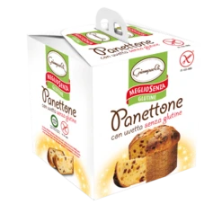 Giampaoli Gluten Free Panettone With Raisins, 14.11 Oz | 400g