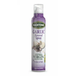 Mantova Garlic Flavored Extra Virgin Olive Oil Spray, 8 Oz.