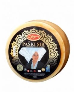 Gligora Paski Sir (Pag Cheese) Full Wheel, Appox 2.8 Kg (6 Lb)