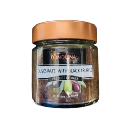 Cinquina Olive Spread With Black Truffle, 7 Oz | 200g