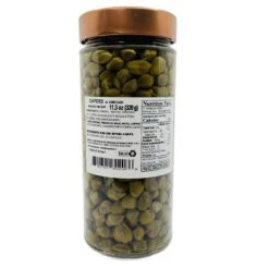 Cinquina Capers In Vinegar, 11.3 Oz | 320g -Piccolos Gastronomias IMG 3106