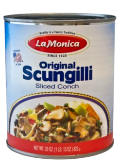 LaMonica Scungilli Sliced Conch, 29 OZ. Can