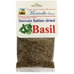 Marinella Genuine Italian Dried Basil, 1 Oz | 30g