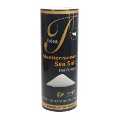 Iblea Mediterranean Sea Salt, Fine, 26.5 Oz Tube