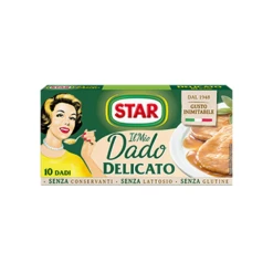 Star Dado Delicato, Bouillon Delicate, 10pk, 100g