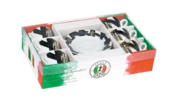 Juventus F.C. Espresso Cups And Saucers Set Of 6
