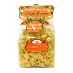 La Fabbrica Della Pasta Gluten Free 'o Tubettone Rigata, #155, 17.6 Oz | 500gr