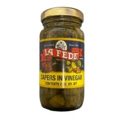 La Fede Capers In Vinegar, 5 Oz Jar
