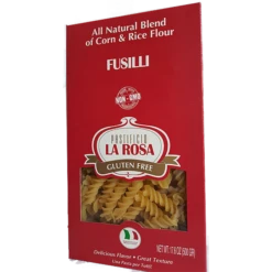 Pastificio La Rosa Gluten Free Fusilli, 17.6 Oz (500g) -Piccolos Gastronomias LaRosa Fusilli senza glutine 2048x2048 1