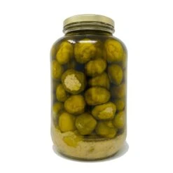 La Squisita Hot Stuffed Peppers, 128 Oz | 1 Gallon Jar -Piccolos Gastronomias LaSquisita HOT stuffed peppers 1gallon 2