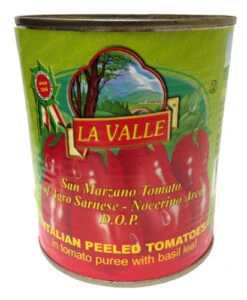 La Valle D.O.P San Marzano Tomato Italian Peeled Tomatoes, 28oz
