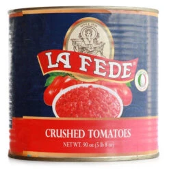 La Fede Italian Crushed Tomatoes, 90 Oz | 2500g