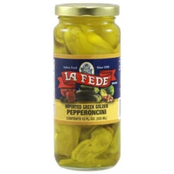 La Fede Pepperoncini Peppers 12 Oz Jar