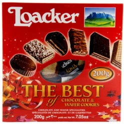 Loacker The Best Of Chocolate & Wafer Cookies, 200g