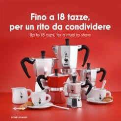 Bialetti Moka Express Espresso Machine -Piccolos Gastronomias MOKA OCEANA 04 3 1