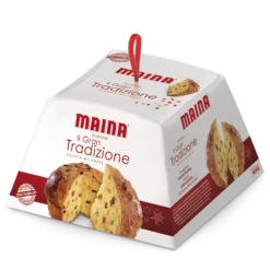 Maina Il Gran Panettone Milanese, Traditional Italian Cake, 35.25 Oz | 1kg