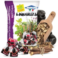 Mangini Liquirizia Filled Candies, 5.25 Oz | 150g