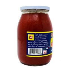 Maruzella 100% Calabrian HOT Pepper Sauce, 35 Oz | 1000g -Piccolos Gastronomias Maruzzella Hot Pepper Sauce 3
