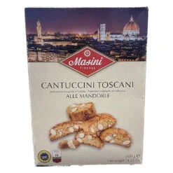 Masini Cantuccini Almond Biscotti Cookies, Cantuccini, 8.8 Oz | 250g