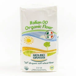 Molino Grassi Organic "00" Flour, 1kg - 2.2 Lb