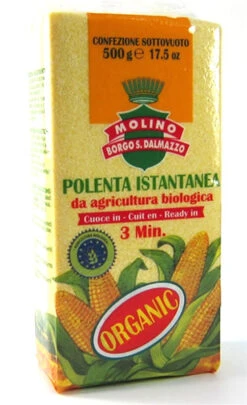 Molino Borgo Orangic Instant Polenta, 17.6 Oz | 500g