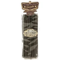 La Fabbrica Della Pasta Linguine Squid Ink Pasta, Nero Di Seppia, #576, 17.6 Oz | 500g