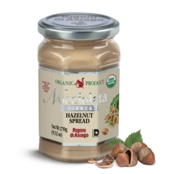 Rigoni Di Asiago Nocciolata Bianca, Organic White Hazelnut Spread, 9.5 Oz