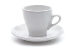 Nuova Point Milano Cappuccino Cups And Saucers, White, Set Of 6