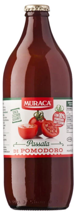 Muraca Italian Cherry Tomatoes Sauce, 10% Cherry Tomatoes, 22 Oz | 660 Ml