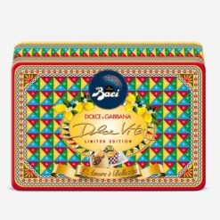 Dolce Gabbana Limited Edition Baci Perugina Dolce Vita Tin, 24 Pieces, 10.60 Oz | 300g