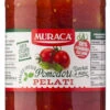 Muraca Hand Peeled Tomatoes, 100% Italian Tomatoes, Glass Jar, 19 Oz | 580 Ml