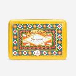 Dolce & Gabbana Fiasconaro Torrone Siciliano Soft Bite Size Torrone Tin, 17.6 Oz | 500g