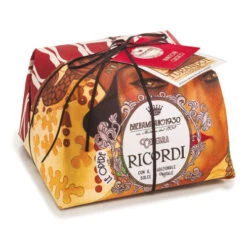 Breramilano Panettone Classic, Ricordi Hand Wrapped, 35.2 Oz - 1 Kg