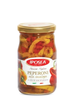 Iposea Peppers In Sunflower Oil, 10 Oz | 290g