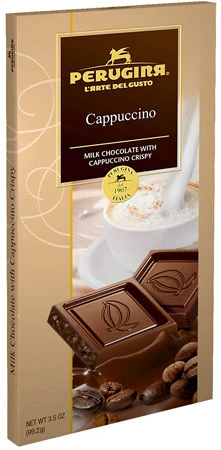 Perugina Milk Chocolate With Cappuccino Crisps Bar 3.5 Oz