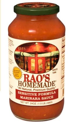 Rao's Sensitive Formula Marinara Sauce 24 Oz. Jar