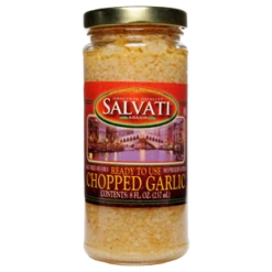 Salvati Chopped Garlic, 8 FL OZ