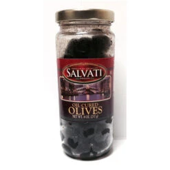 Salvati Oil Cured Olives, 8 Oz