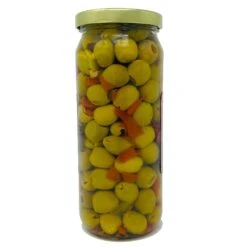 Salvati Salad Olives, 16 FL. OZ. Jar -Piccolos Gastronomias Salvati Salad Olives 16oz 3