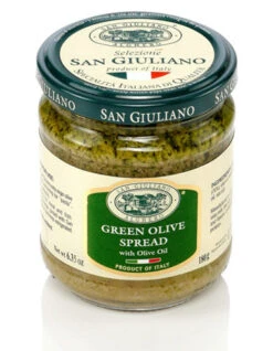 San Giuliano Green Olive Spread With Olive Oil
