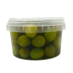Sanniti Whole Castelvetrano Green Olives, Drained Wt. 8.8 Oz | 250g