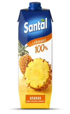 Santal Pineapple Juice, Ananas, 1 LT | 1000 Ml